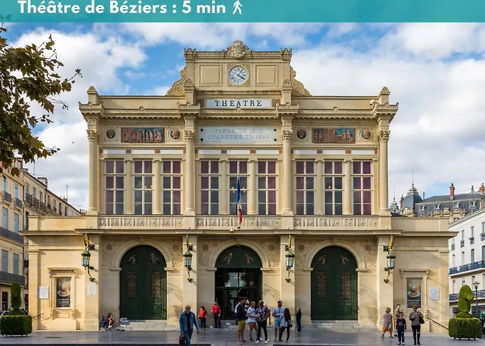 Climatise 'alma 1' - Centre - Wifi Fibre - Netflix * Béziers